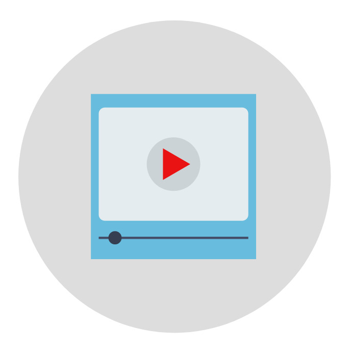 Video player Logo template