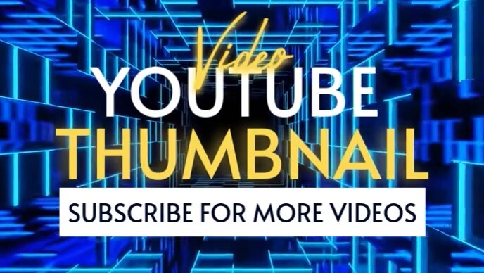 Video YouTube Thumbnail template