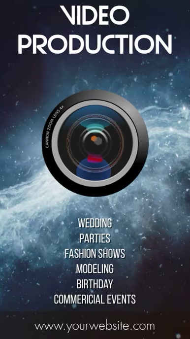 Videographer & Video Agency Promotion Template | PosterMyWall