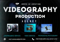 Videography Flyer A3 template
