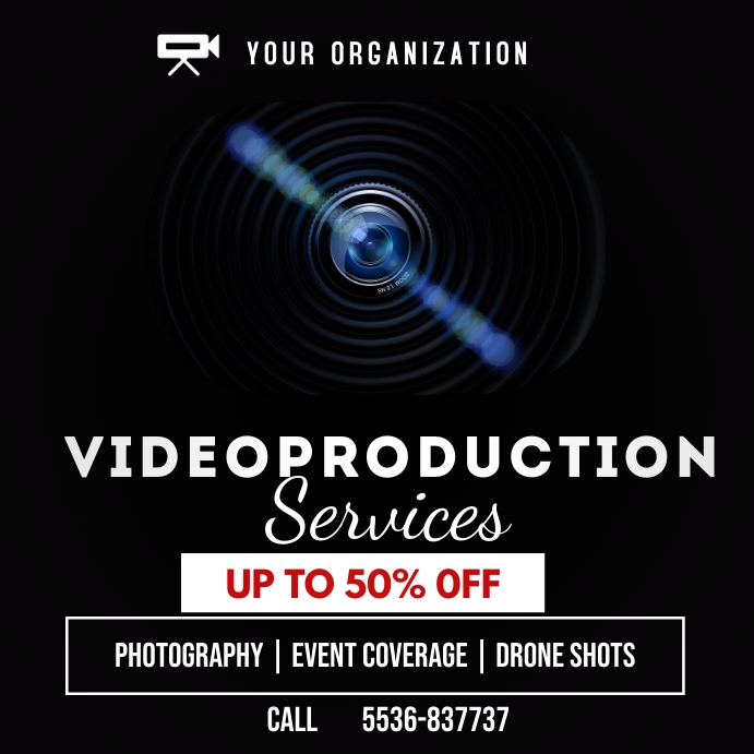 Videostudio Flyer Copy of Videography Flyers | PosterMyWall