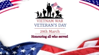 Vietnam war veterans day, veterans day post template