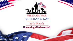 Vietnam war veterans day, veterans day post Message Twitter template