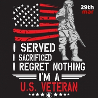 Vietnam War Veterans Day Template | PosterMyWall