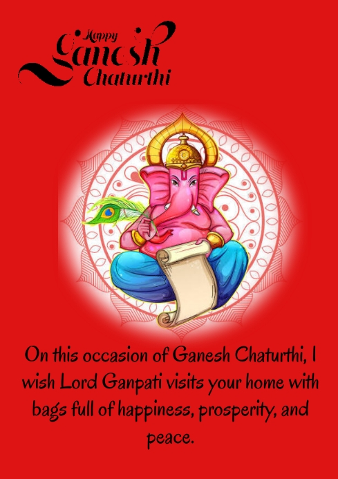 Vinayagar charthuthi A4 template