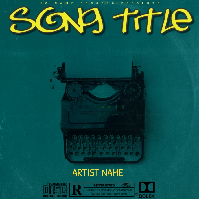 Vintage Album Art Template PosterMyWall vintage-album-art-template-postermywall