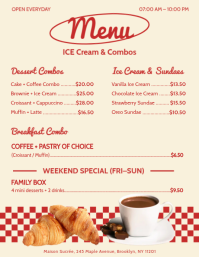 Jaune Bakery Menu Flyer Template - Page 4
