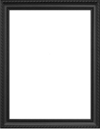 Vintage Black Frame  Flyer (us Letter) template