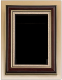 Vintage Blank Frame  Flyer (us Letter) template