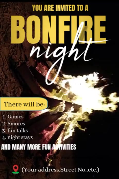 Vintage Camping  Poster Plakat template