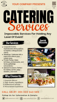 Amarelo Catering Services Instagram Story Template