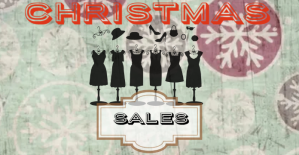 vintage christmas sales facebook ads template