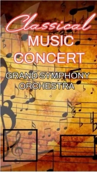 Vintage Classical Music Concert  Instagram Story template