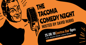 Sort Comedy Night Event Facebook Event Cover Template