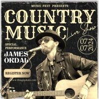 Vintage Country Music Live Show Instagram Pos template