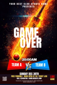 Vintage Cricket Tumblr Graphic template