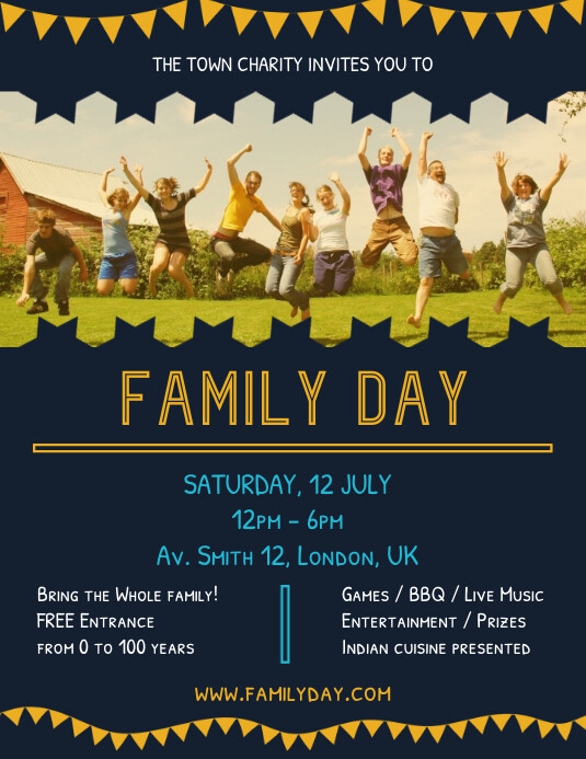 2.56K+ Free Family Day Flyer Templates | PosterMyWall