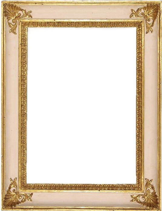 Vintage Gold Frame  Flyer (us Letter) template