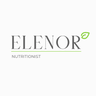 白色 Vintage Green And Grey Elegant Nutritionist Logo Template – Minimal Green Leaf Health Design Logo Logo