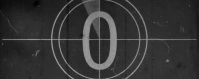 Vintage grunge countdown video cover template