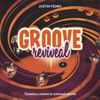 Vintage Grunge Retro‑groove Soul / Funk Art Album Cover Portada de Álbum template