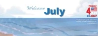Vintage Happy 4th Of July Welcome July Spirit Of Freedom Facebook Cover video template