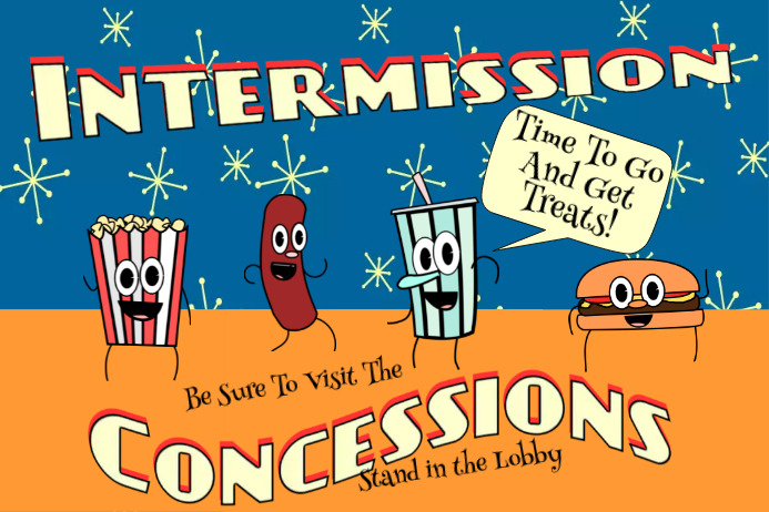 Vintage Intermission Template | PosterMyWall