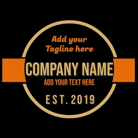 Golden Elegant Logo Template Vector Free Download