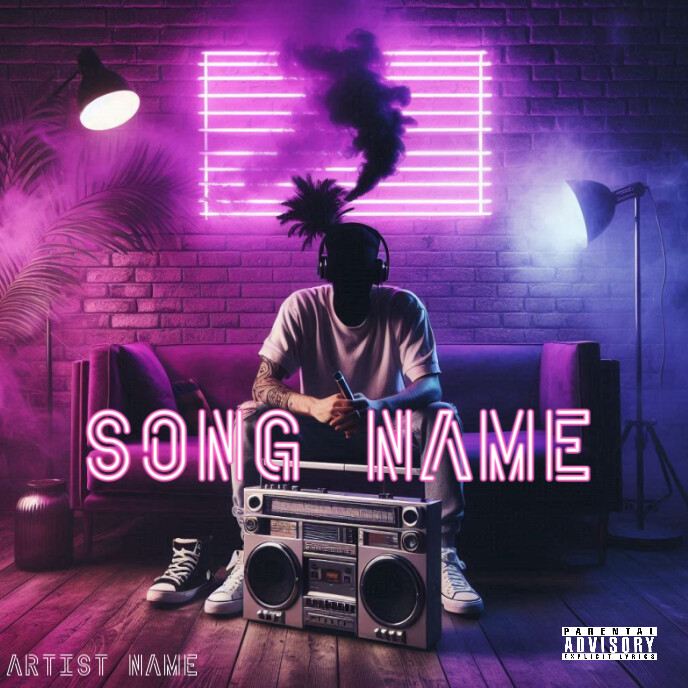 Vintage Mixtape Cover  Album Cover template