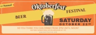 Vintage Oktoberfest Pub Event Facebook Cover Template