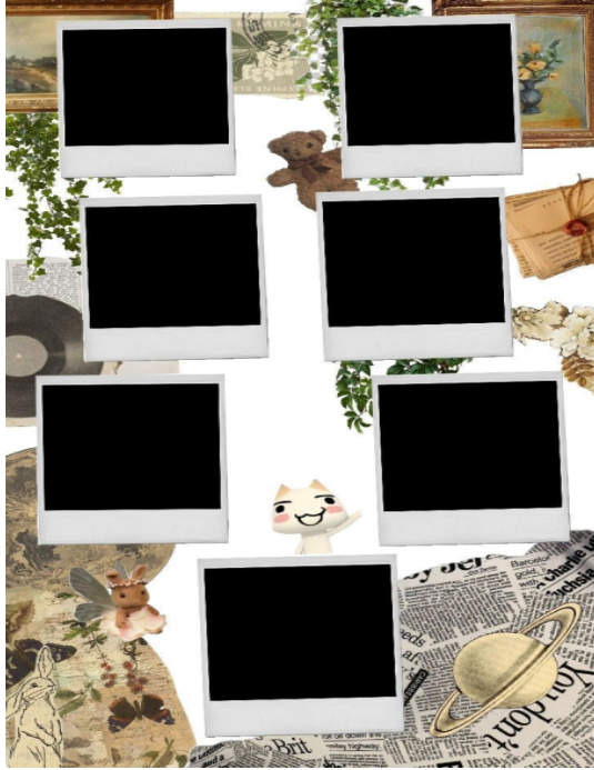 Copy of Vintage Polaroid Memory collage | PosterMyWall