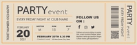 generic ticket template | PosterMyWall