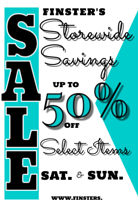 Vintage Sale Template | PosterMyWall