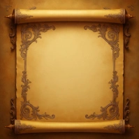 Vintage Scroll Template Instagram Post