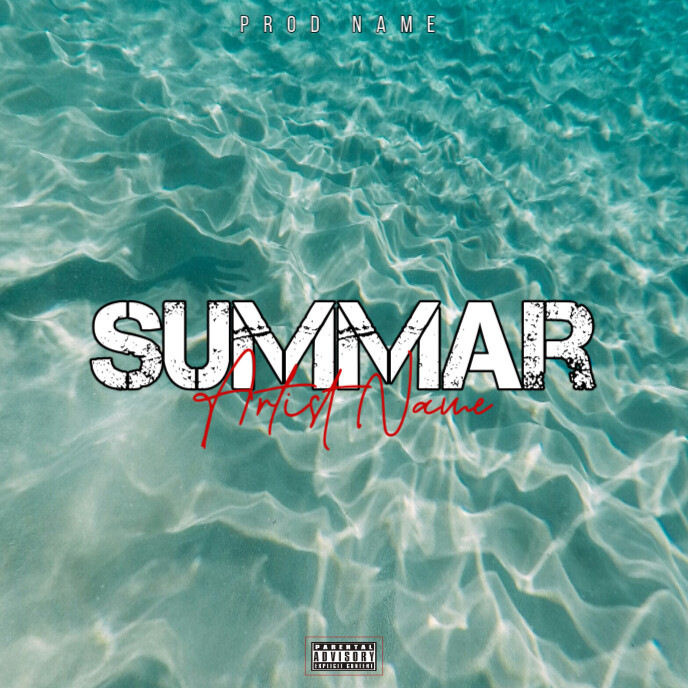 Vintage Summar Sea Album Cover Template | PosterMyWall