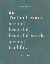 Vintage The Paradox Of Words – Lao Tzu Wisdom On Truth And Beauty Flyer (us Letter) Volante (Carta US) template