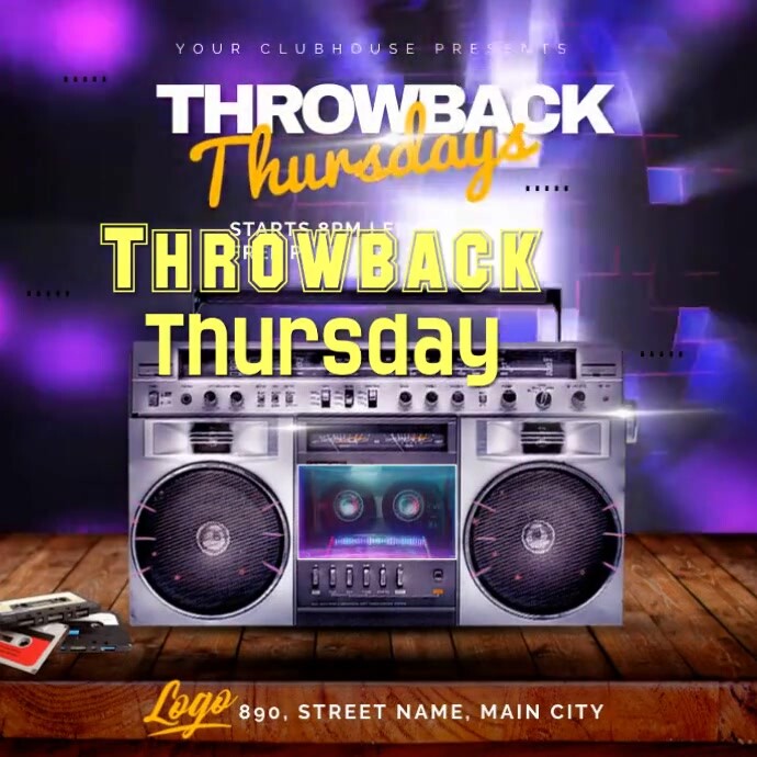 Plantilla de Vintage Throwback Thursday Instagram Post | PosterMyWall