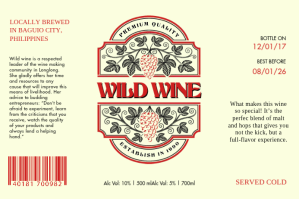 黄色 Wine Label Label Template