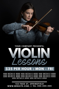 Cello Lessons Posters Painting Lessons Poster Template | PosterMyWall
