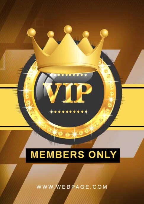 VIP access Template | PosterMyWall
