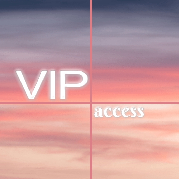 vip access Template | PosterMyWall