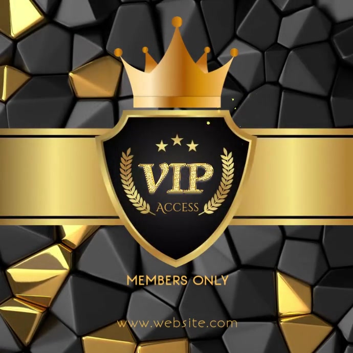 vip access members only luxury video Template | PosterMyWall