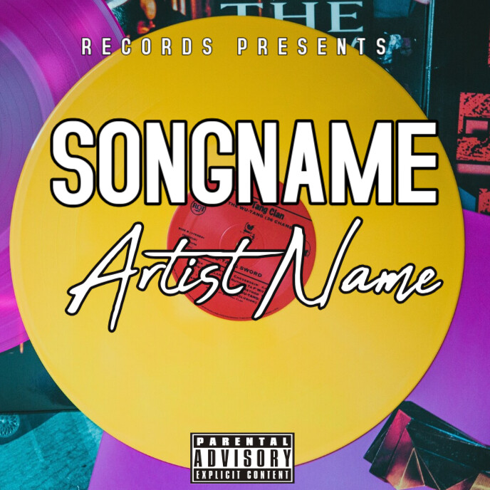 VIP ALBUM COVER Template | PosterMyWall