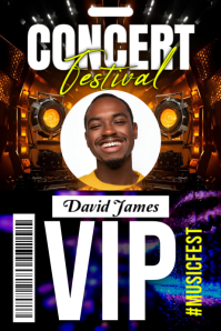 Preto Music Festival Poster Template