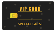 VIP Card: Special Guest Kartu Bisnis template