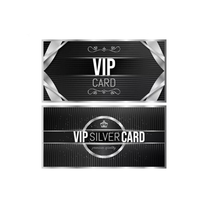 Ad Vip Plantilla de VIP Card Membership Ads | PosterMyWall