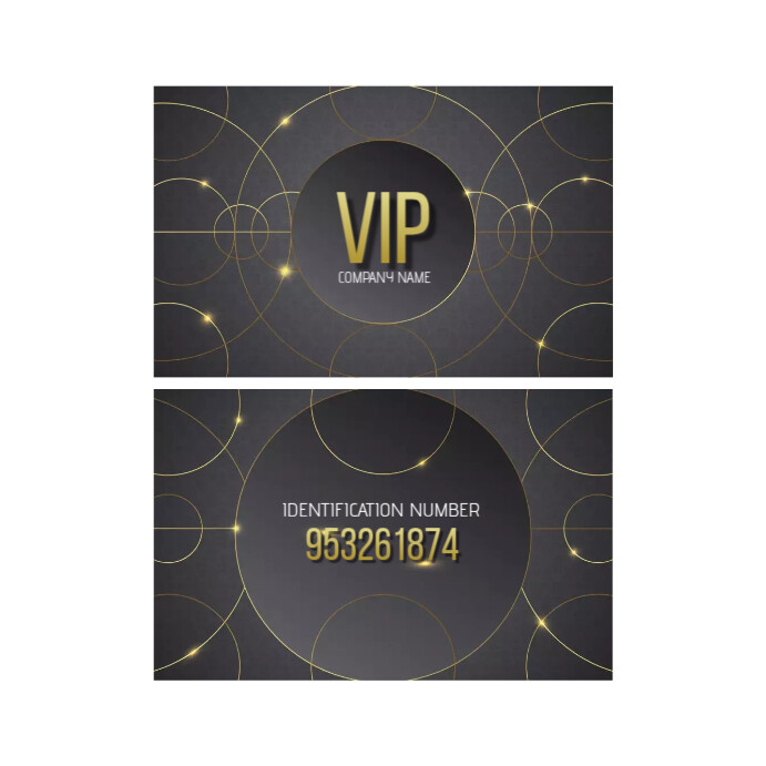 VIP Card Template | PosterMyWall