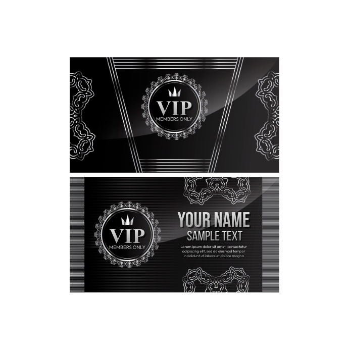 VIP Card Template Design | PosterMyWall