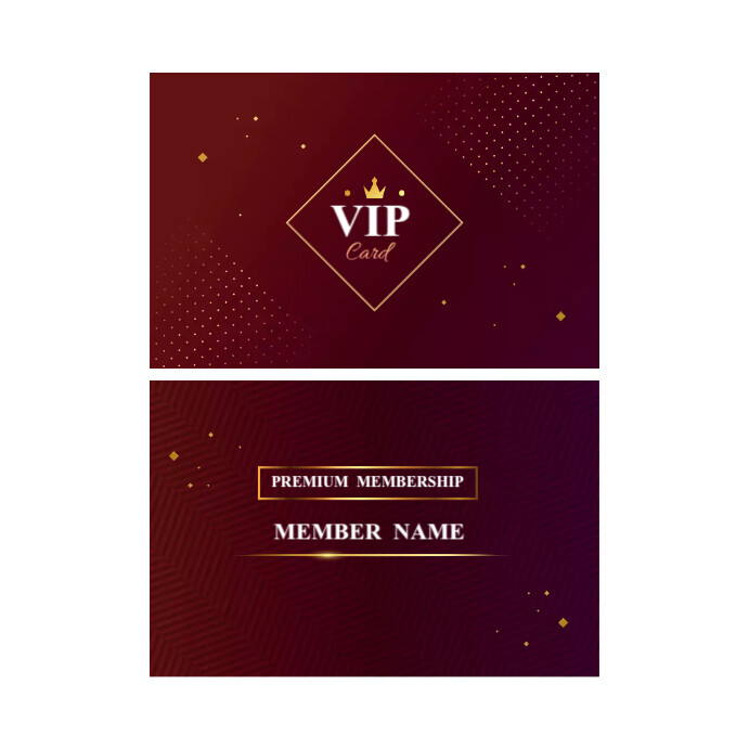 VIP Card Template Design | PosterMyWall