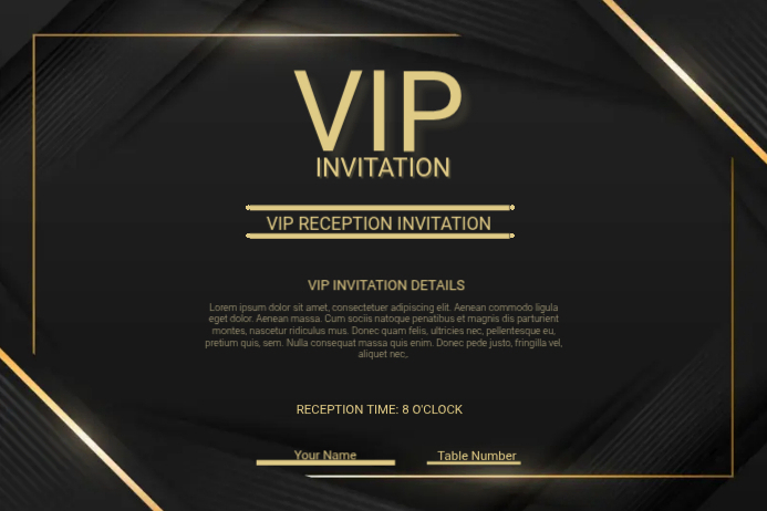 VIP cards flyer Template | PosterMyWall